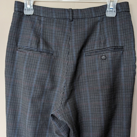 Reformation Plaid Dress Pant | High Waisted Trousers - Picture 6 of 13